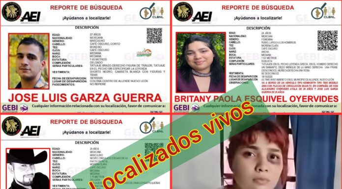 Los tres jóvenes de Allende revelan que fueron entregados por policías a grupo delictivo