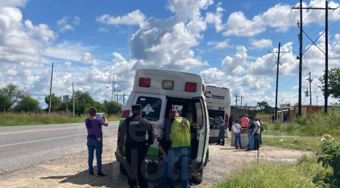Accidente en Estación Cruz frena viaje de trabajadores migrantes