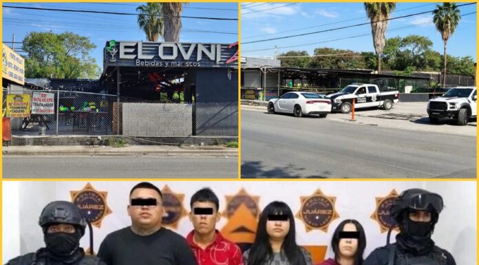 Cae presunto comando implicado en el ataque al bar “El Ovni 2” de Juárez