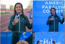 Dayana del Ángel gana bronce para Tamaulipas en Parapanamericanos Juveniles
