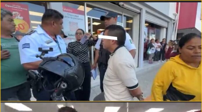 Elektra causa indignación al quitar moto sin orden judicial en Campeche