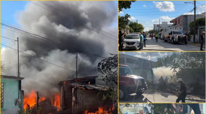 Incendio en vivienda apaga celebración familiar y deja devastación