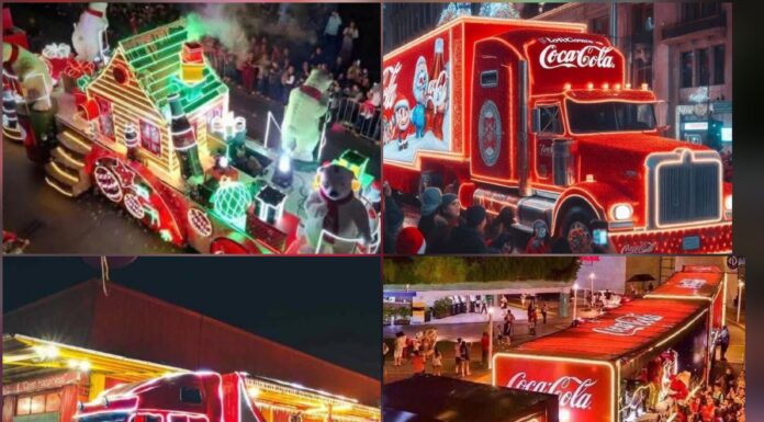 Caravana Coca-Cola llega a Reynosa con un espectáculo luminoso este 13 de diciembre