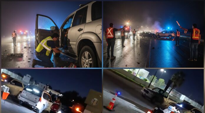 Brigadistas Delta refuerzan apoyo vial y mecánico en Reynosa