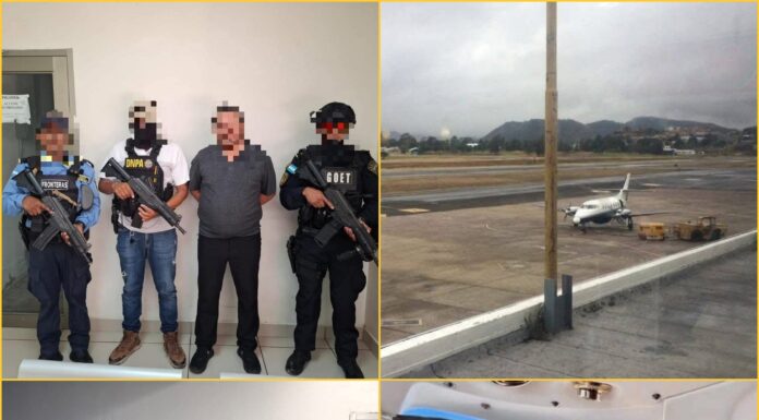 Detienen en Honduras a piloto mexicano señalado como presunto operador del narcotráfico