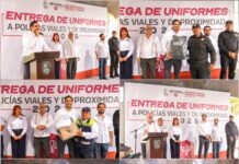 Alcalde fortalece seguridad con entrega de uniformes en Reynosa