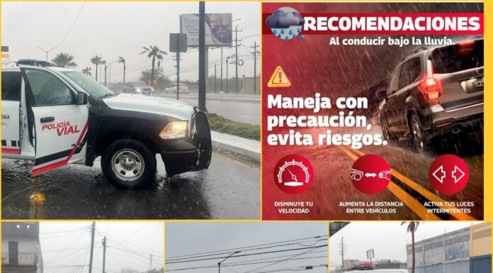 Protección Civil refuerza medidas y alertas viales