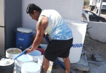 Supervisó Alcalde Carlos Peña Ortiz programa de reparación de alumbrado público