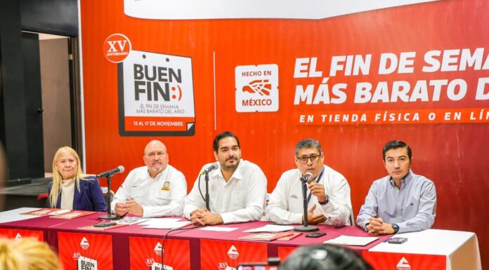 Dieron a conocer Alcalde Carlos Peña Ortiz, PROFECO y CANACO, El Buen Fin 2025