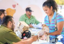 Mascotas sanas en Reynosa con programa veterinario del Alcalde Carlos Peña Ortiz