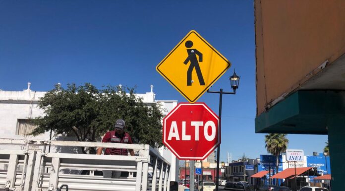 Mejora Gobierno de Reynosa seguridad vial con señalización