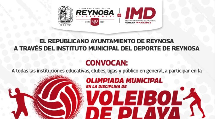 Invita Carlos Peña Ortiz a la convocatoria abierta de Voleibol de Playa