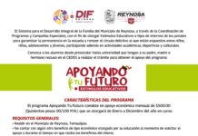 Abre DIF-Reynosa convocatoria para renovación y nuevo ingreso a programas de becas