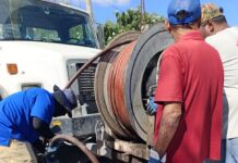 Realizó COMAPA labores de sondeo de drenaje sanitario en el fracc. Reynosa