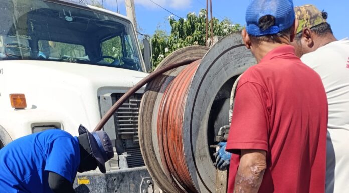 Realizó COMAPA labores de sondeo de drenaje sanitario en el fracc. Reynosa