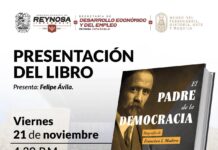 Invita Alcalde de Reynosa a la presentación del libro «El Padre de la Democracia»