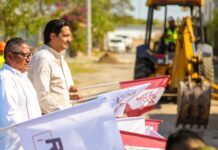 Inició Gobierno de Carlos Peña Ortiz pavimentación en Ampliación 16 de Septiembre