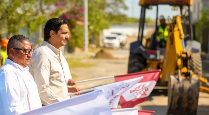 Inició Gobierno de Carlos Peña Ortiz pavimentación en Ampliación 16 de Septiembre