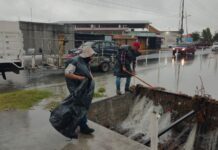 Atiende Gobierno de Carlos Peña Ortiz emergencia por lluvias en Reynosa