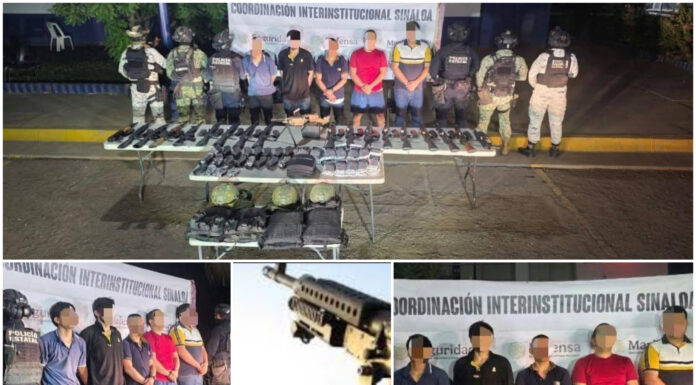 Cae grupo armado tras feroz enfrentamiento en Culiacán: uno abatido y cinco detenidos