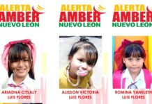 Activan Alerta Amber en Nuevo León por desaparición de tres hermanas