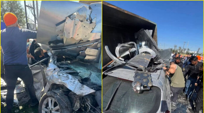 Camión vuelca en Apodaca y desata caos vial rumbo al aeropuerto