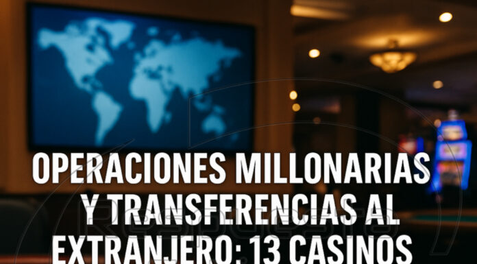 UIF y Hacienda desmantelan red de lavado de dinero en casinos de ocho estados