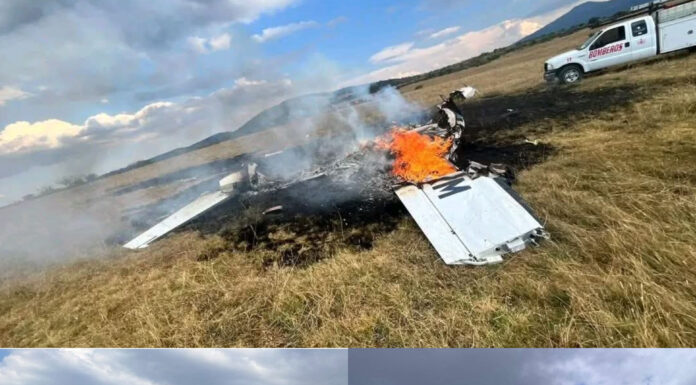 Avioneta cae y deja varios heridos de gravedad