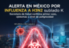 Alerta en México por Influenza A H3N2 subclado K