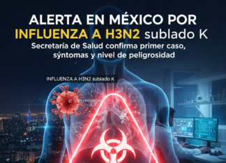 Alerta en México por Influenza A H3N2 subclado K