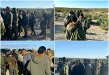 Patrulla Fronteriza detiene a grupo de 35 migrantes