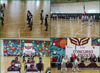 Reynosa fortalece valores cívicos en concurso de escoltas