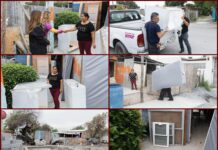 Apoyo del DIF Matamoros llega a familia tras incendio