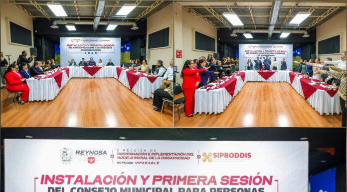 Reynosa fortalece políticas inclusivas con nuevo Consejo de Discapacidad