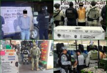 Golpe al crimen: 180 detenidos y arsenal asegurado