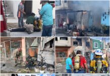 BOMBEROS RESCATAN A MENOR INCONSCIENTE TRAS BRUTAL EXPLOSIÓN