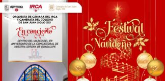 Presenta Gobierno de Carlos Peña Ortiz programa musical por aniversario de la Concatedral de Nuestra Señora de Guadalupe