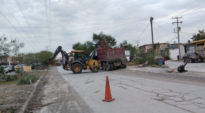 Cumple Servicios Públicos con mantenimiento y saneamiento de Reynosa