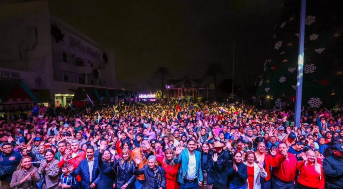 Celebró Carlos Peña Ortiz el inicio de la Navidad 2025 con más de 10 Mil reynosenses