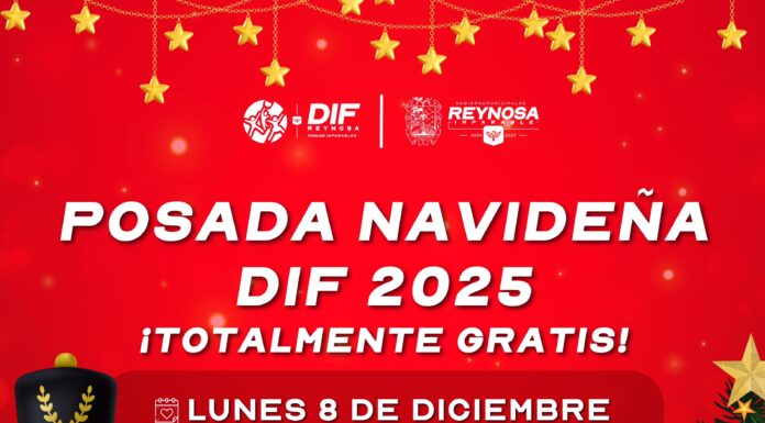 Invita DIF-Reynosa a Posada Navideña en la colonia Territorial Campestre