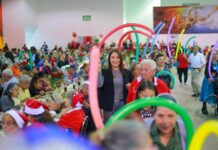 Celebra DIF-Reynosa convivencia navideña con más de Mil abuelitos y reconoce su papel fundamental en la comunidad