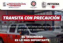 Alerta Protección Civil y Bomberos por lluvias en Reynosa*