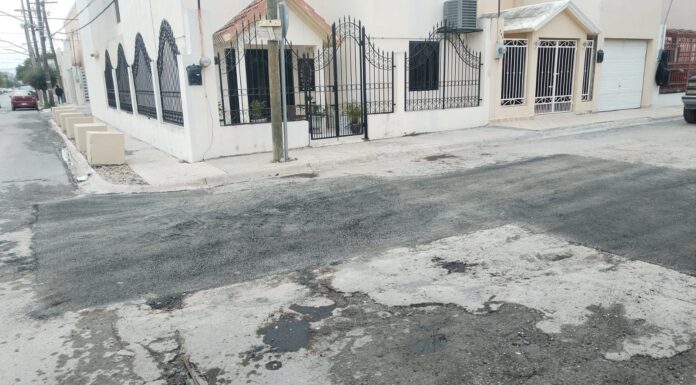 Repara Gobierno Municipal de Reynosa calles en Loma Linda