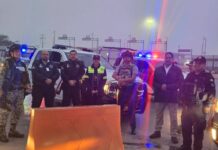 Participó Tránsito y Vialidad de Reynosa en la Caravana «Héroes Paisanos, Invierno 2025