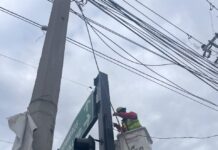 Reparó Servicios Públicos de Reynosa semáforo del parque industrial Moll