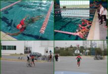 Eliminatoria municipal define triatletas rumbo a CONADE