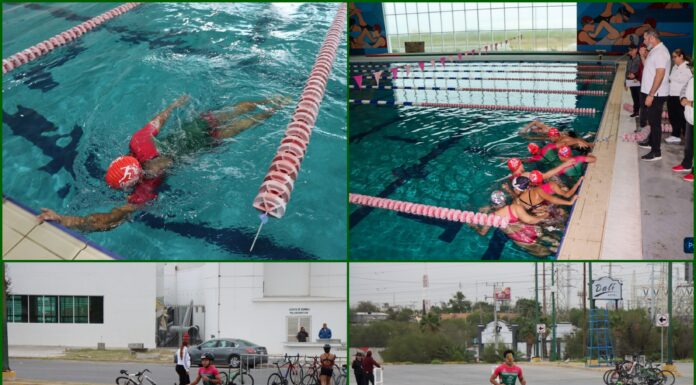 Eliminatoria municipal define triatletas rumbo a CONADE