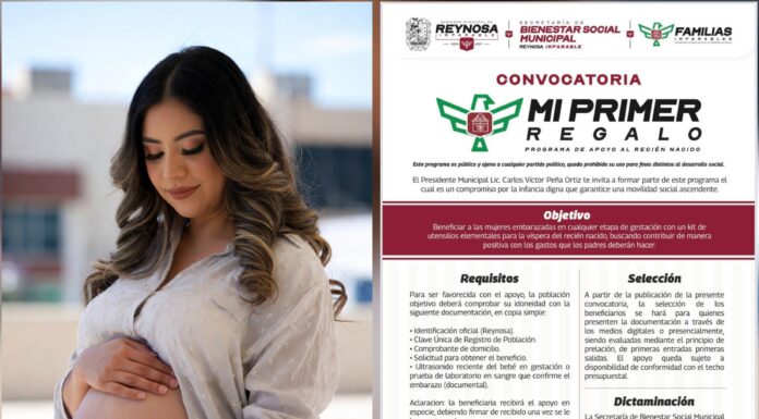 Mi Primer Regalo apoya a mujeres embarazadas en Reynosa