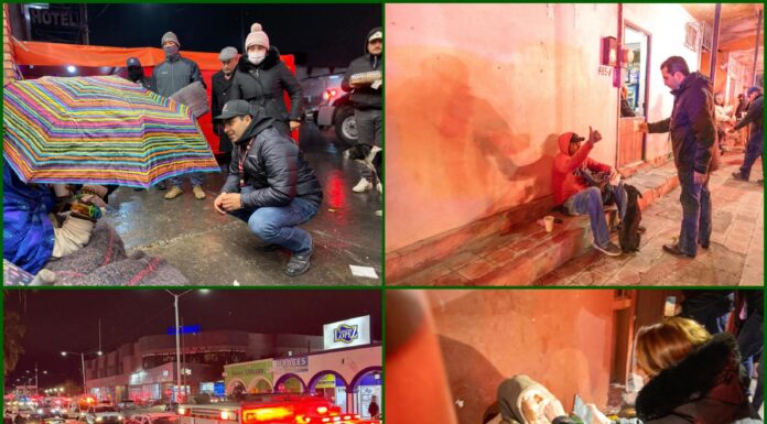 Reynosa mantiene albergues y vigilancia por bajas temperaturas