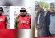 Caen presuntos extorsionadores en pleno Centro de Reynosa